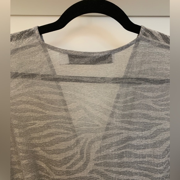 IRO Silver Metallic Cocktail Dress - Picture 5 of 6